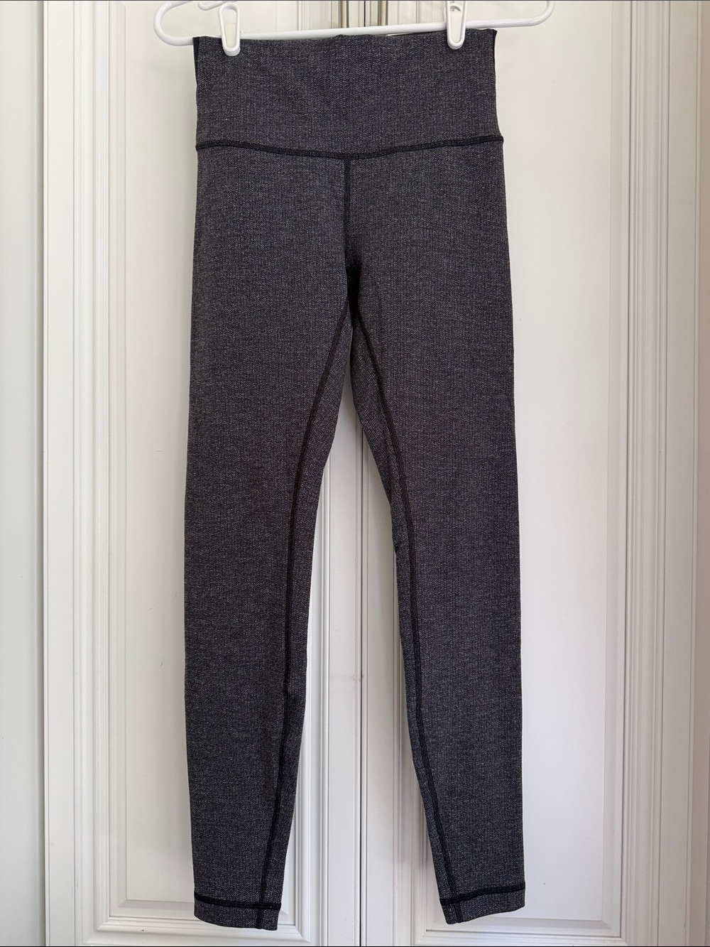 lululemon athletica High-Rise Heathered Charcoal Leggings